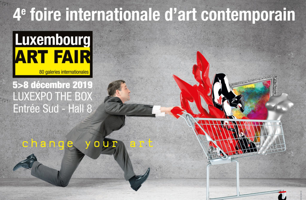 Retrouve nous en DECEMBRE à la Luxembourg Art Fair 2019