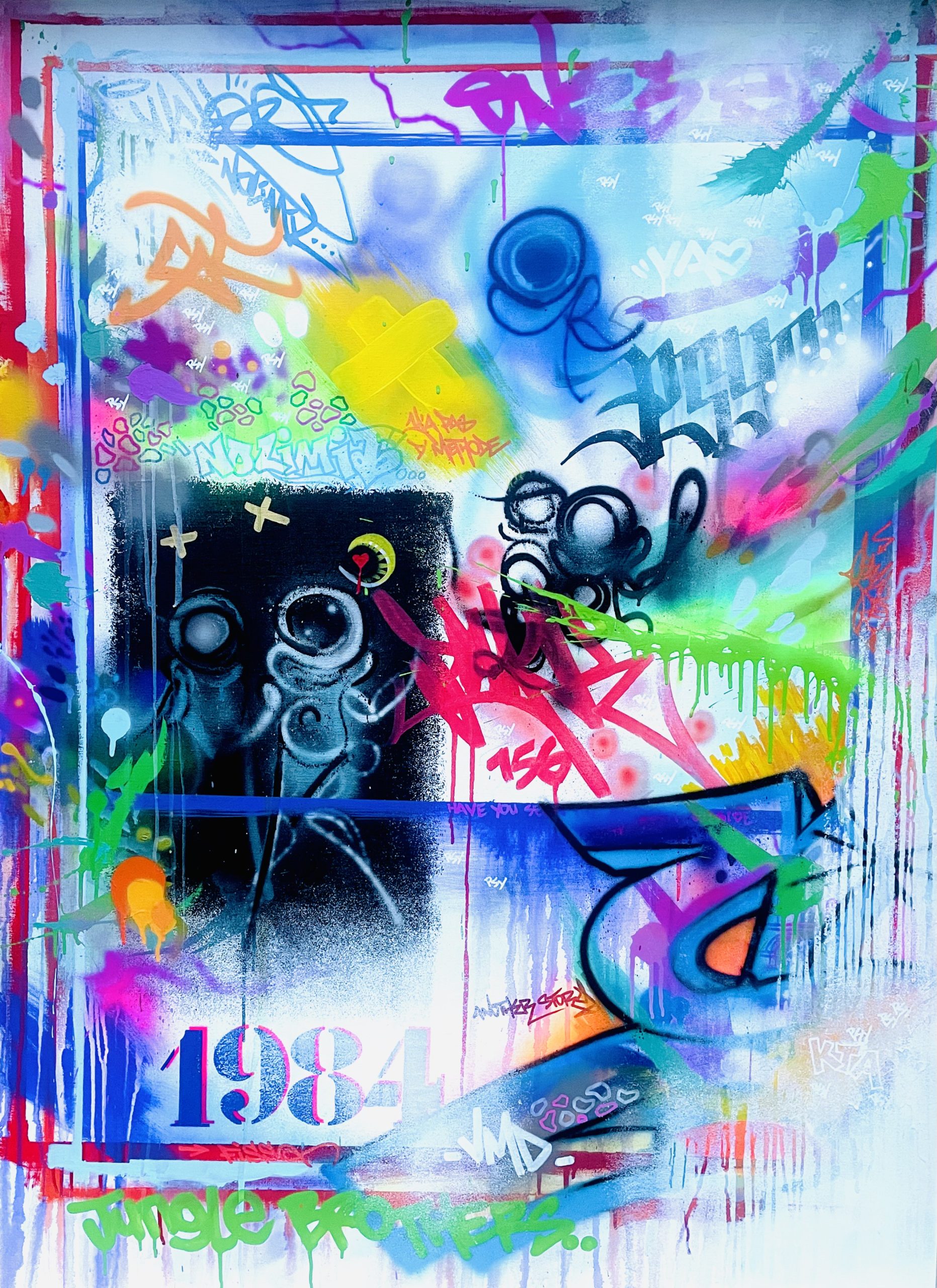 street art, urban art, optical art, art optique, pop art, pop my duke, art gallery, galerie d'art, urban art, Luxembourg, street art, art contemporain, contemporary art, artist, Artiste, colour, graffiti, photo, art fair, art basel, monsieur BIBI