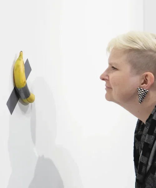 Maurizio Cattelan - Comedian - banana